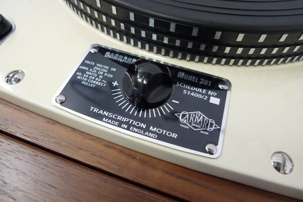 Garrard 301 Turntable Stereophile Com