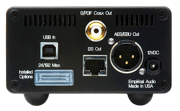 Asesorar Murmullo Hermana Empirical Audio Off-Ramp 4 USB format converter | Stereophile.com