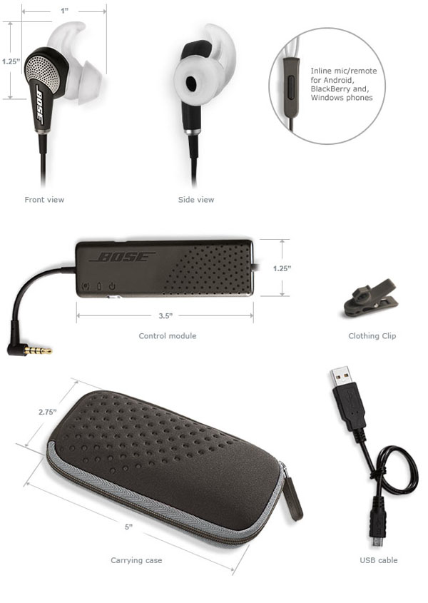 A Traveler's Sanctuary: Bose Quiet Comfort 20 Noise Canceling Earphone Page 2 | Stereophile.com