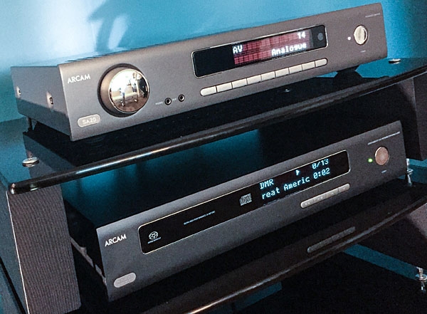 Arcam HDA SA20 and SA10 Integrated Amps and CDS50 SACD/CD Player