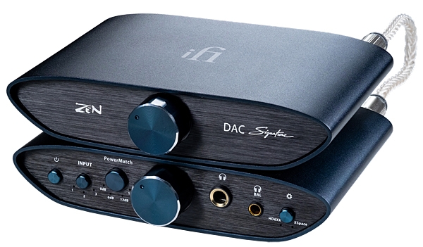 iFi ZEN CAN headphone amplifier & ZEN DAC Signature V2 D/A processor