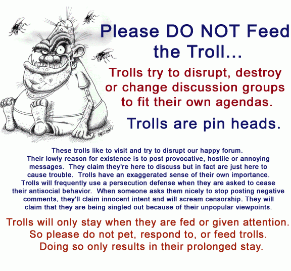 Bildergebnis fÃ¼r do not feed the troll