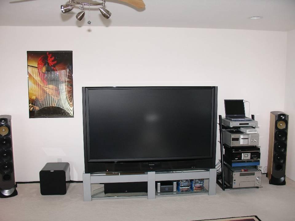 Theater room setup